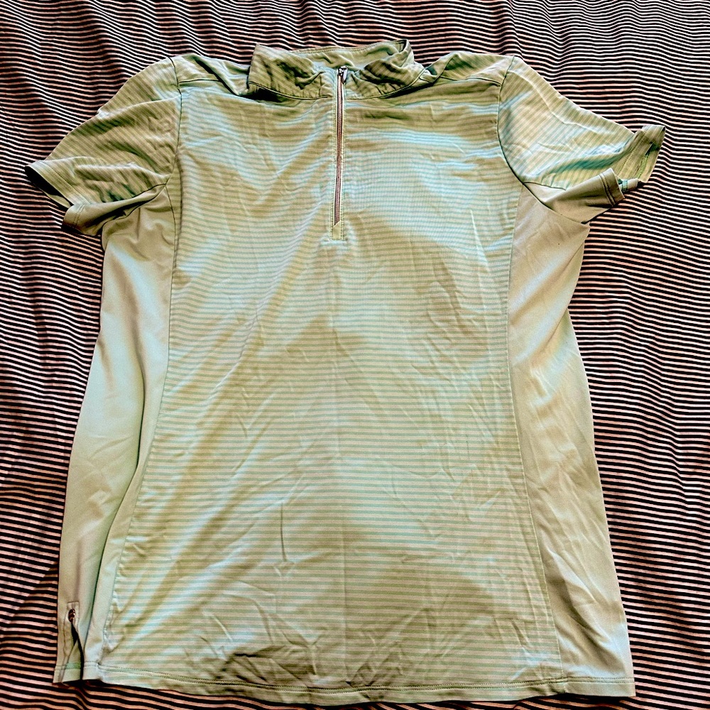 Mock turtleneck UFP zip up golf shirt